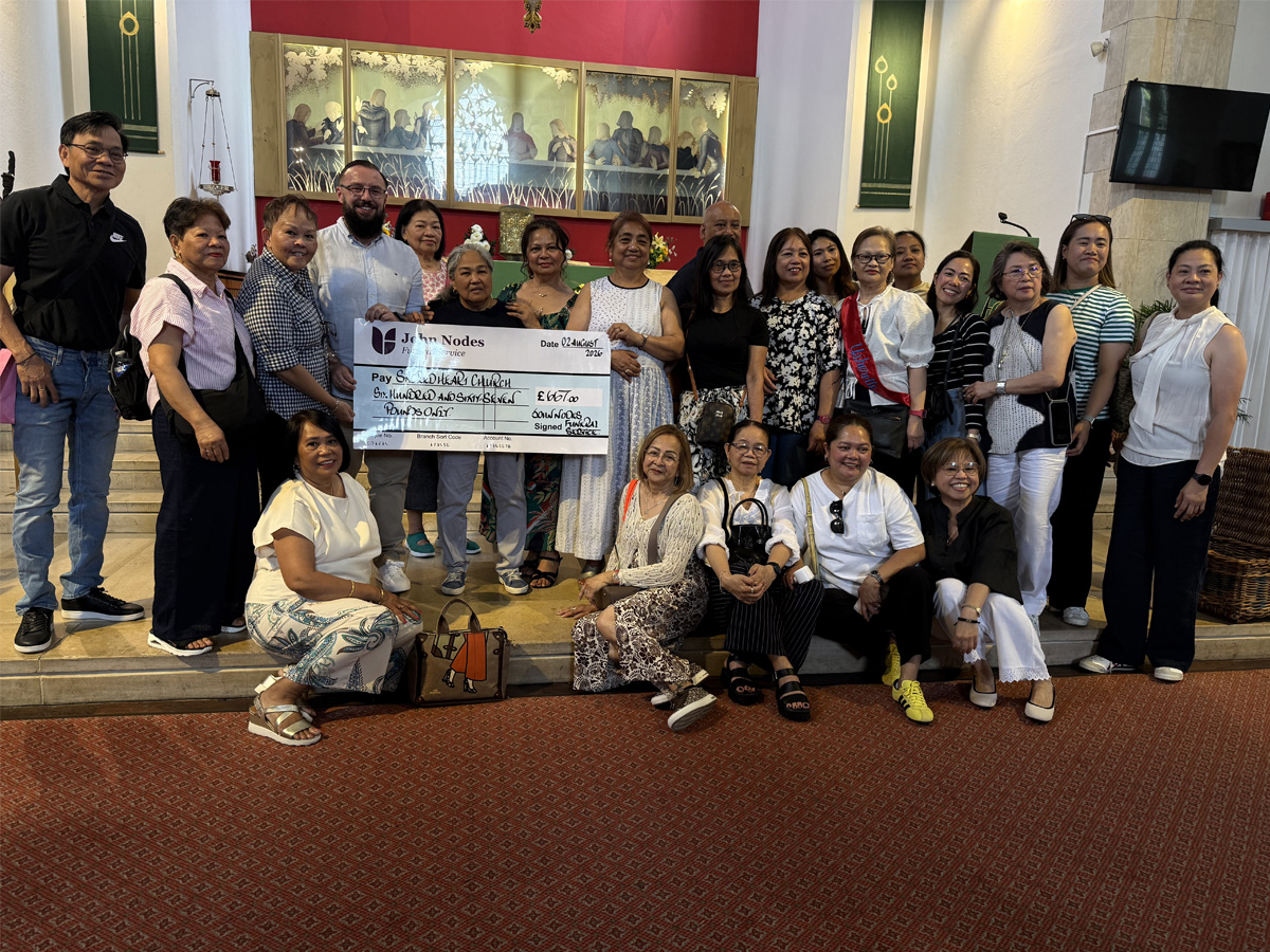 Sacred Heart Church Foodbank Receives Support from the John Nodes Funeral Service Community Fund
